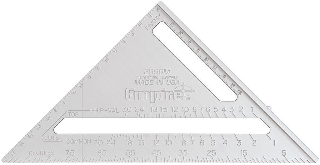Empire 2990 7-in. Magnum Fat Boy Aluminum Rafter Square