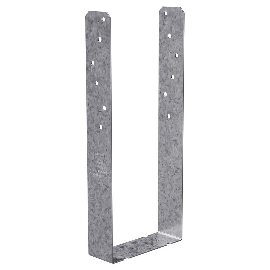 Simpson Strong-Tie SPH4Z SPH 3-9/16-in. x 8-3/4-in. ZMAX Galvanized Heavy-Duty Stud Plate Tie