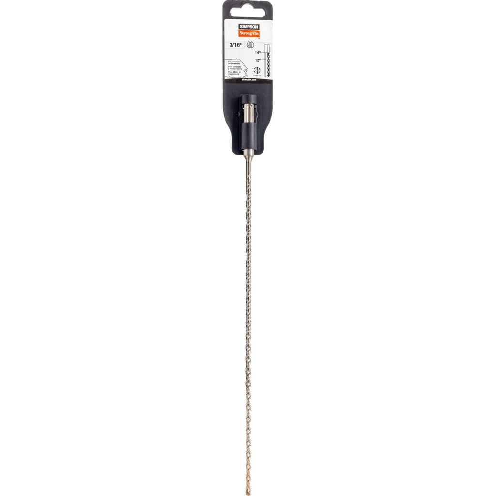Simpson Strong-Tie MDPL01814 3/16-in. x 14-in. SDS-plus Shank Drill Bit