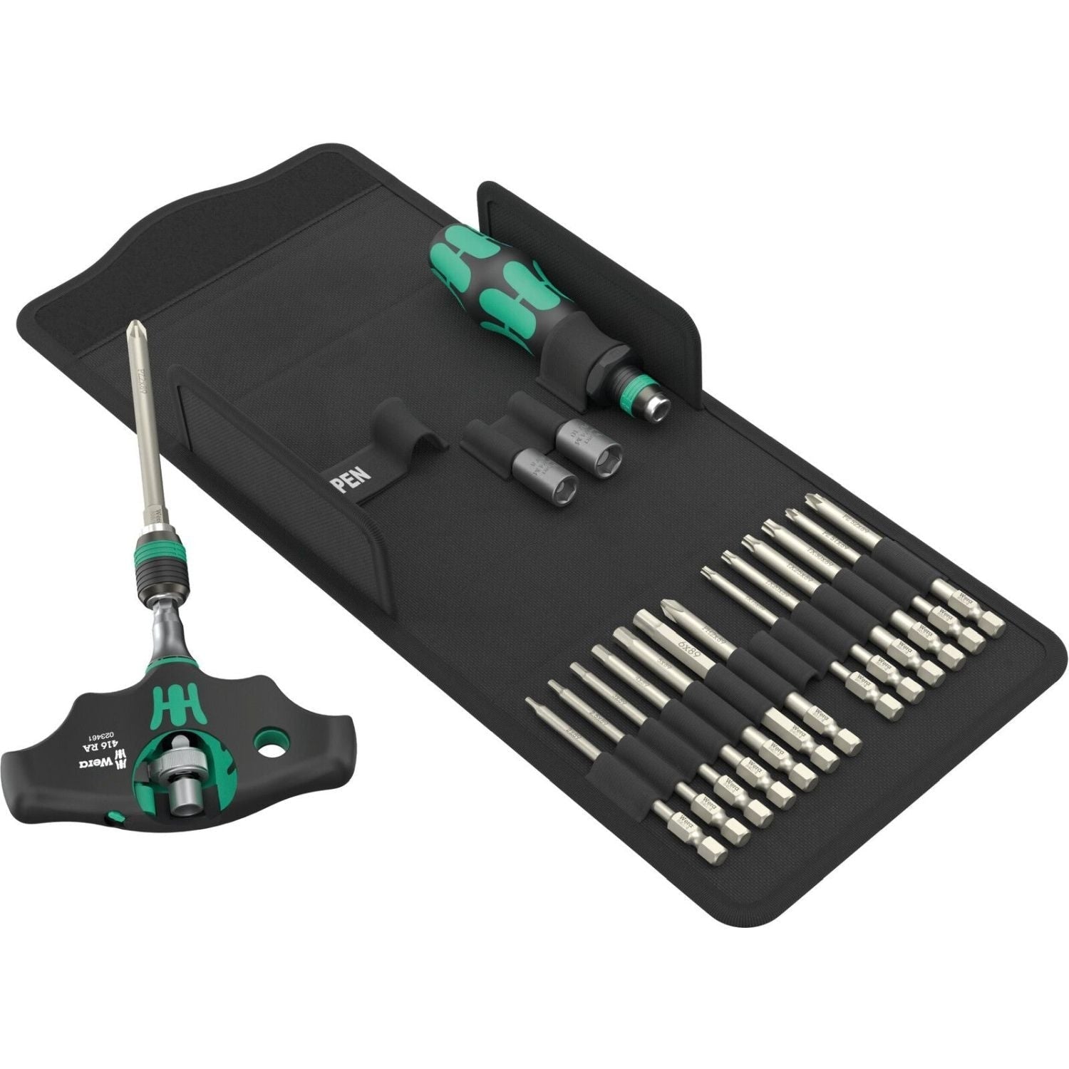 Wera Kraftform Kompakt 400 Ra Shk Set 1, 18-Pieces
