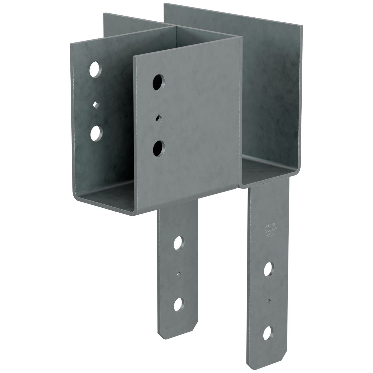 Simpson Strong-Tie ECCLR464 ECCLL L-Shape End Column Cap for 4x Beams, 6x Post, Skewed Right
