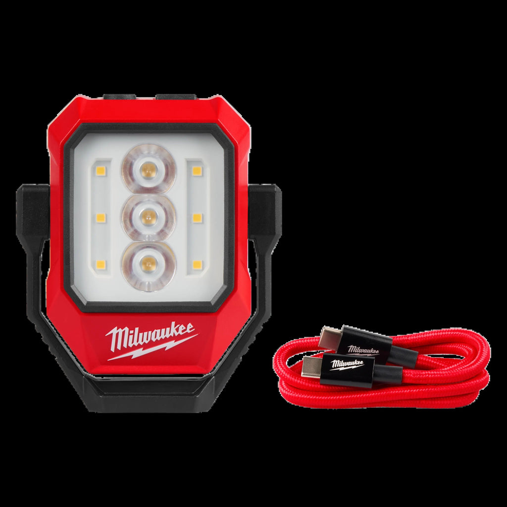 Milwaukee 2015R USB Rechargeable 600-Lumen Pivoting Task Light w/ Spot Mode