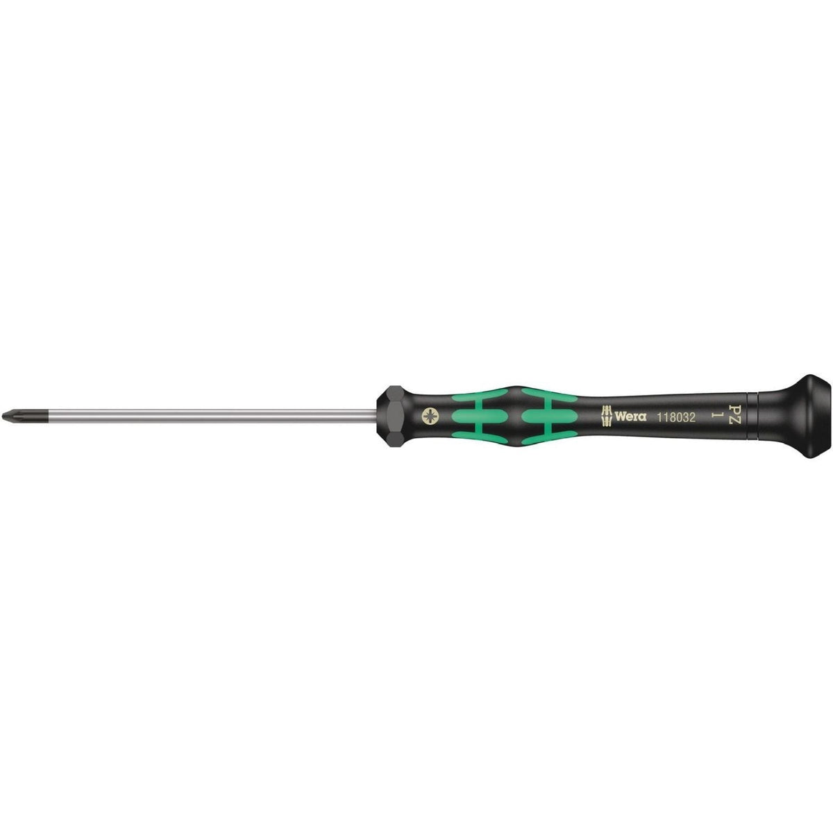 Wera 2055 Pz Screwdriver For Pozidriv Screws For Electronic Applications, Pz 0x60-mm.