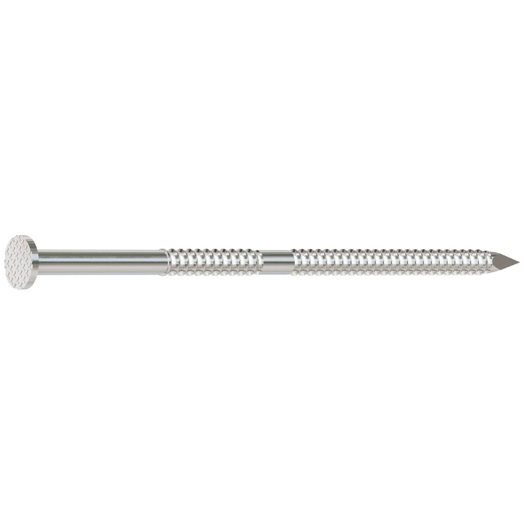 Simpson Strong-Tie S11A300PNJ 15° Wire Coil, Full Round Head, Ring-Shank Decking/Framing Nail, 3-in. x 0.12-in. Type 304, 1800-Pack