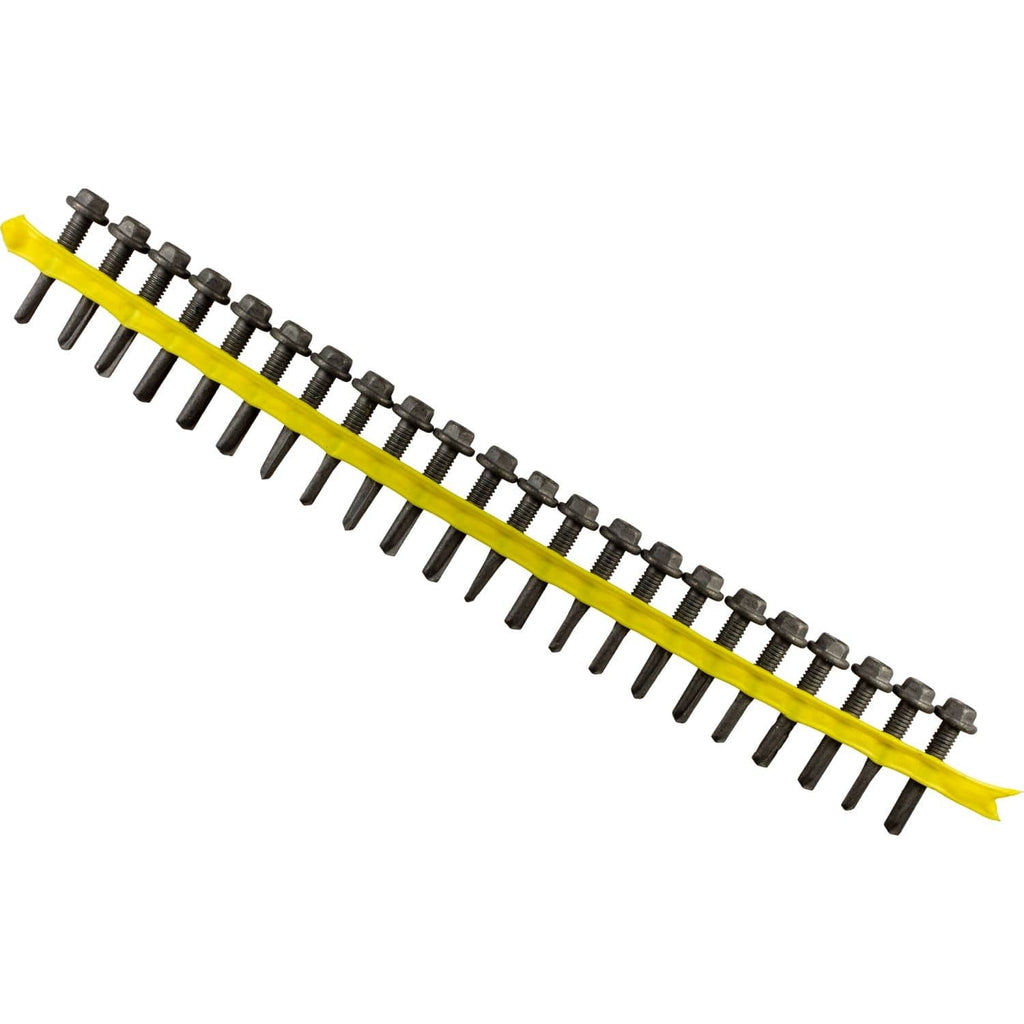 Simpson Strong-Tie XMQ114S1224 Strong-Drive XM MEDIUM-HEAD METAL Screw (Collated), #12 x 1-1/4-in. 5/16 Hex, 1500-Pack