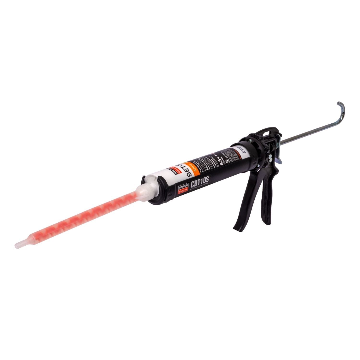 Simpson Strong-Tie SET-XP10 SET-XP 8.5-oz. High-Strength Epoxy Adhesive Cartridge w/ 1 Nozzle and Extension