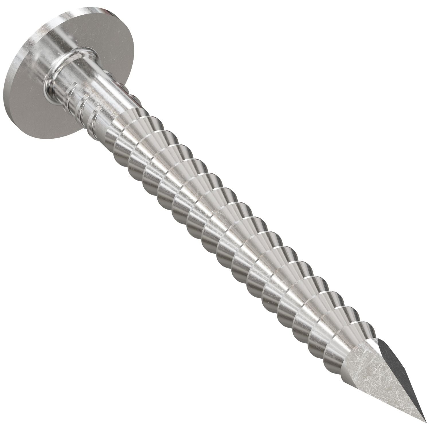 Simpson Strong-Tie S410ARN5 Roofing Nail, Annular Ring Shank, 1-1/2-in. x .131-in. Type 304 Stainless Steel, 5-lb.