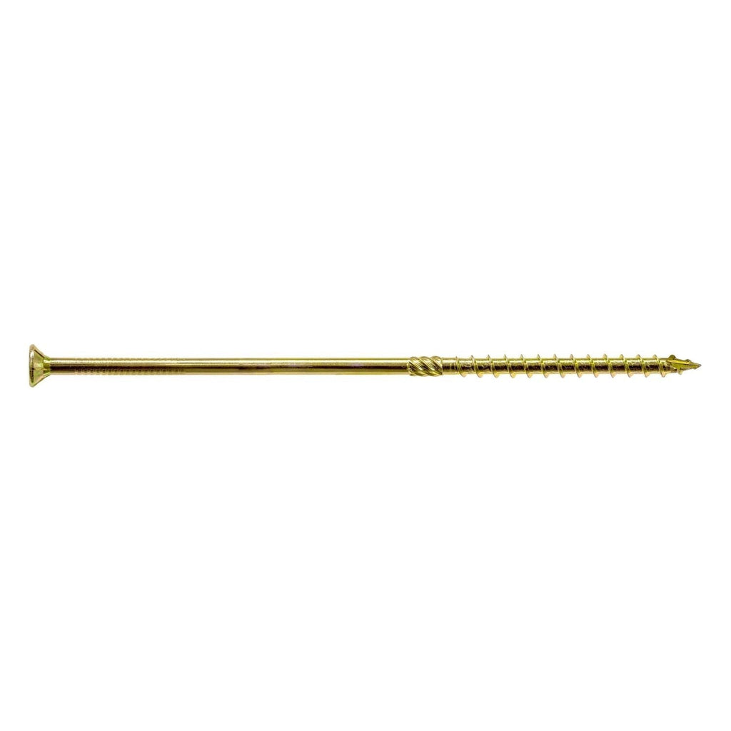Simpson Strong-Tie SDCP22858 Strong-Drive SDCP TIMBER-CP Screw, 0.315-in. x 8-5/8-in. T40, Yellow Zinc, 250-Pack