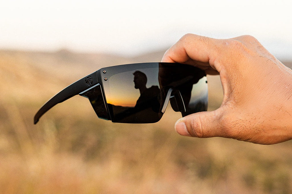 Heat Wave Performance XL Lazer Face Ultra Black Z87+ Sunglasses