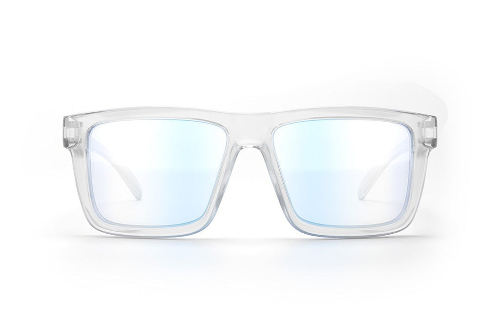 Heat Wave XL VISE Z87 Vapor Clear Frame Blue Light Blocking Sunglasses