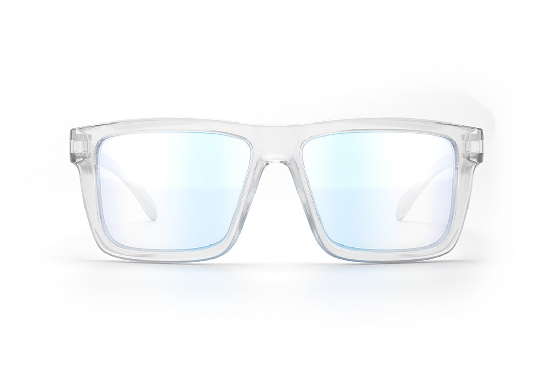 Heat Wave XL VISE Z87 Vapor Clear Frame Blue Light Blocking Sunglasses