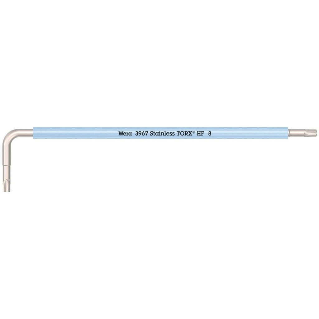 Wera 3967 Sxl Hf Torx L-Key Multicolour With Holding Function, Long, Stainless, Torx 8x90-mm.