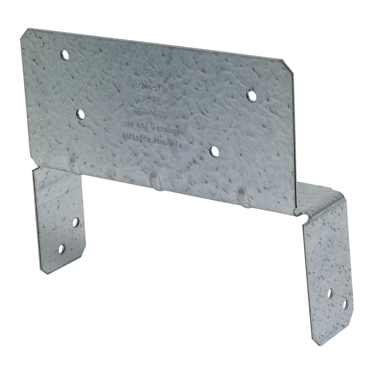 Simpson Strong-Tie LPC6Z LPCZ ZMAX Galvanized Adjustable Post Cap for 6x