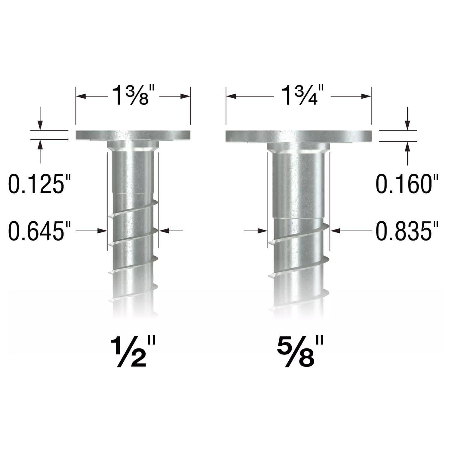 Simpson Strong-Tie THDB62100WHMG Titen HD 5/8-in. x 10-in. Mech. Galv. Washer-Head Heavy-Duty Screw Anchor, 10-Pack