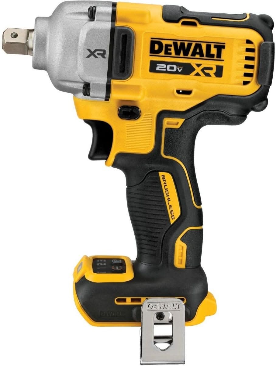 Dewalt DCF892B 20V MAX* XR 1/2-in Mid-Range Impact Wrench with Detent Pin Anvil (Tool Only)