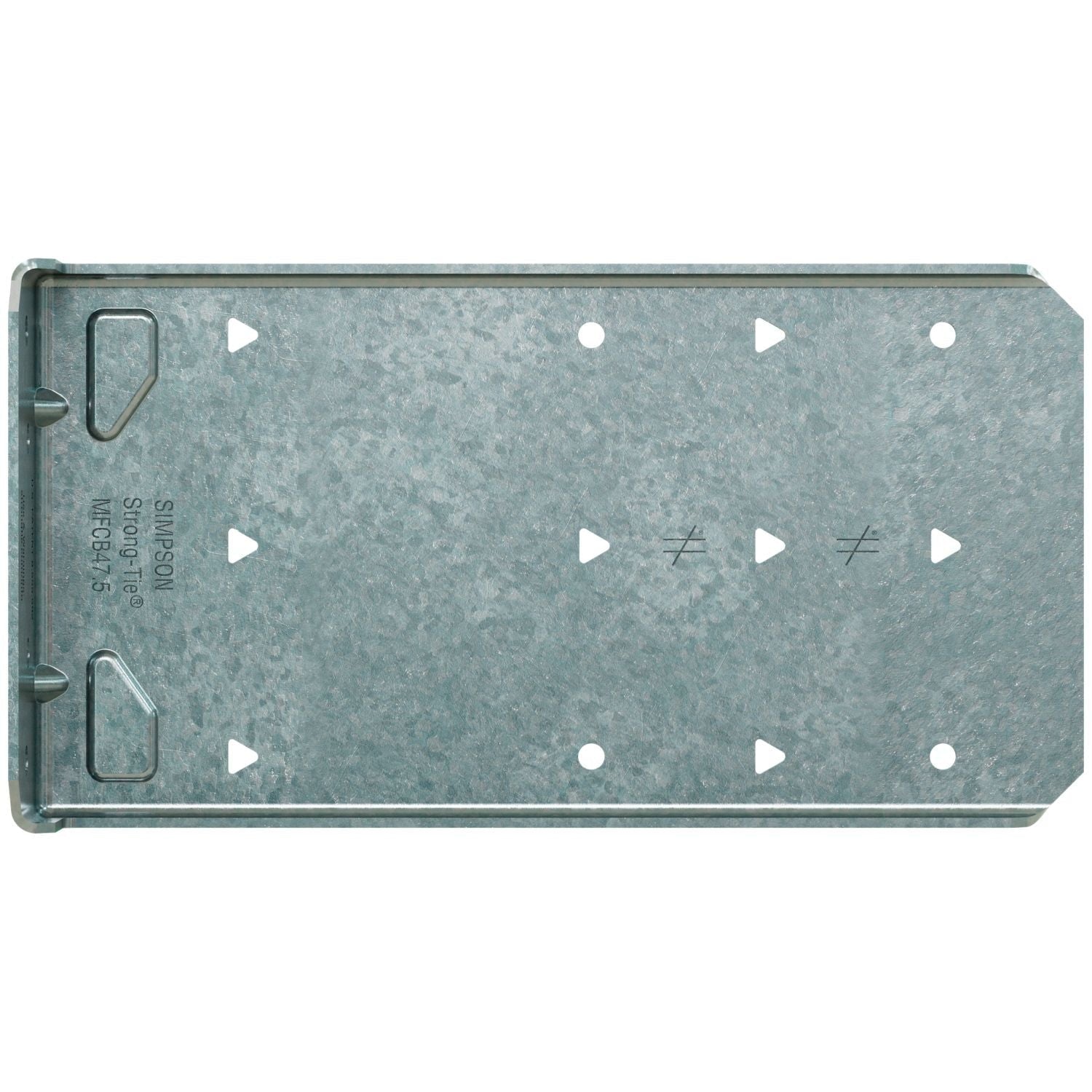 Simpson Strong-Tie MFCB47.5-R25 MFCB 7-1/2-in. Bypass Framing Fixed-Clip Connector, 25-Pack