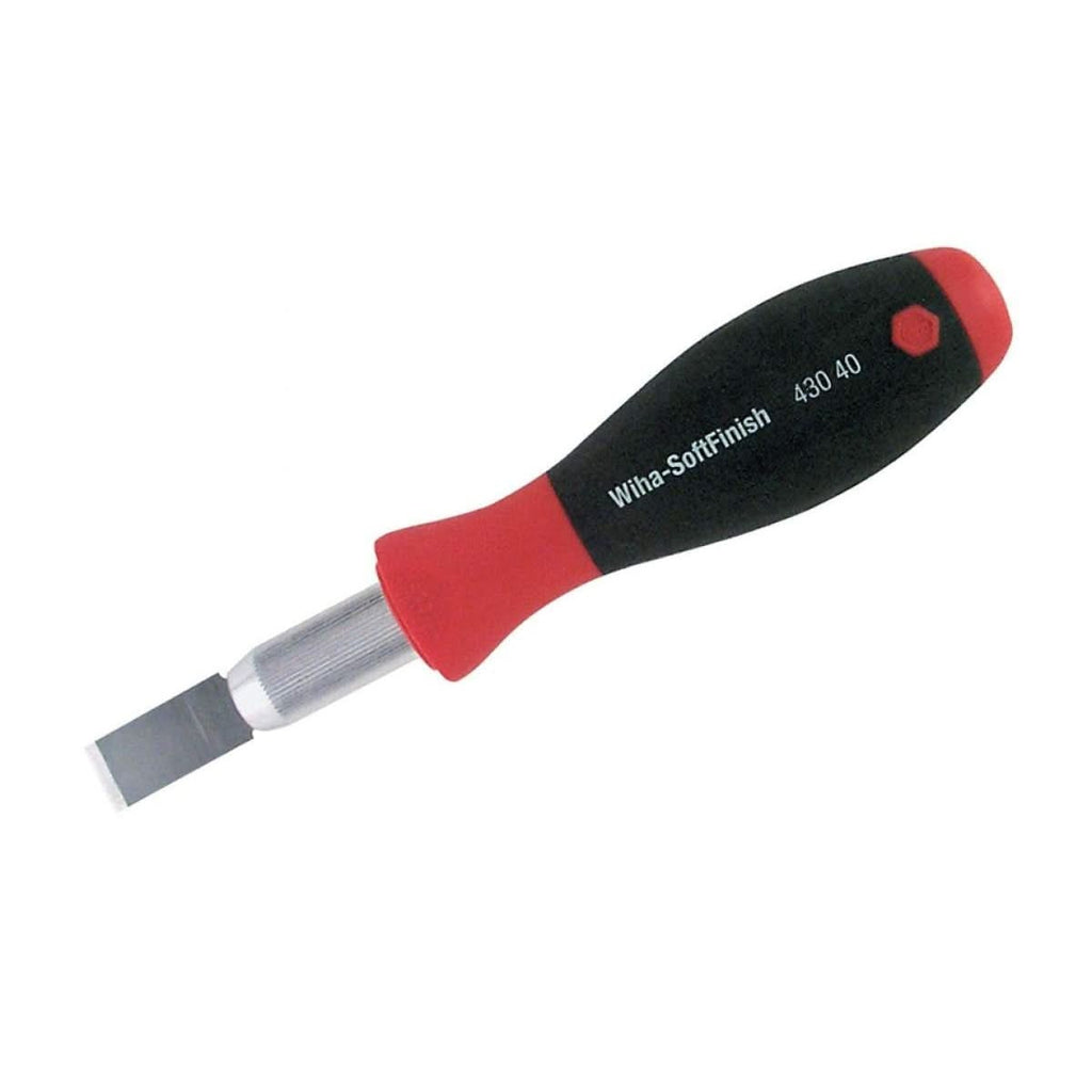 Wiha 43090 Universal Razor Edged Scraper SoftFinish Handle with Replacement Blades