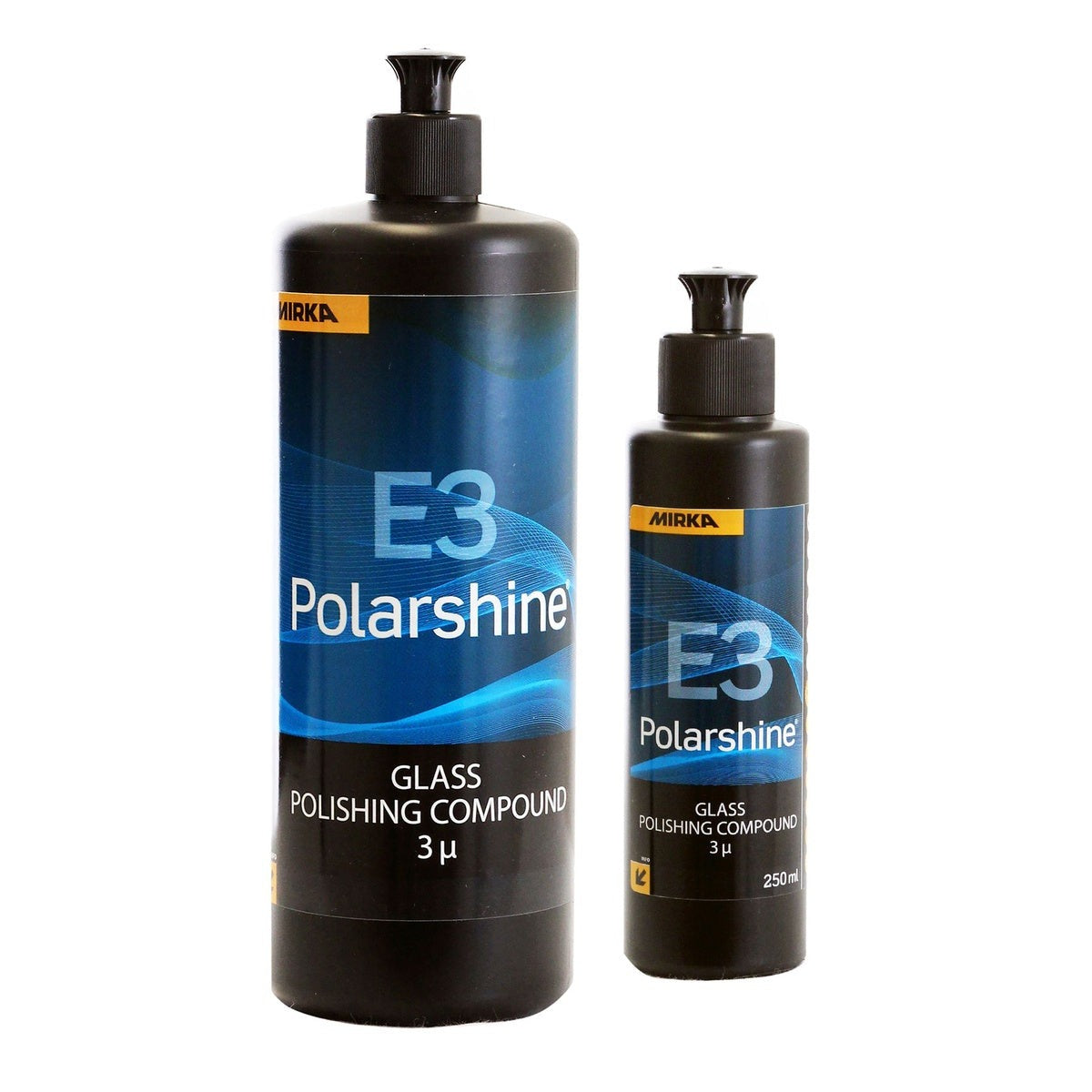 Mirka Polarshine E3 1 Liter Glass Polishing Compound, Silicone-Free (PE3-1L)