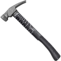 Boss Hammers BH16TIPFM 16 oz Titanium Hybrid Milled Face Hammer with Fiberglass Handle