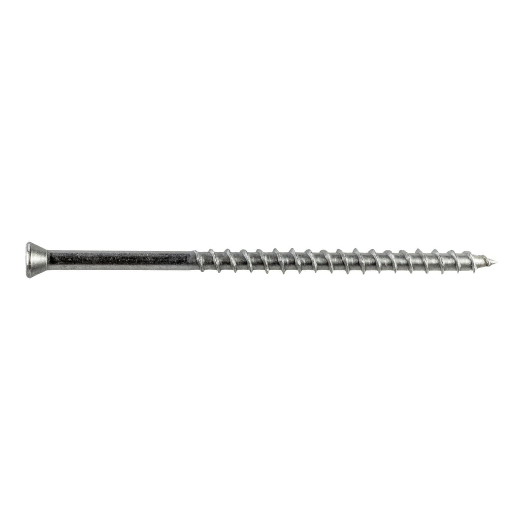 Simpson Strong-Tie T07300WP1 Deck-Drive DWP WOOD SS Screw, #7 x 3-in. T-15, Trim Head, Type 316, 1-lb.
