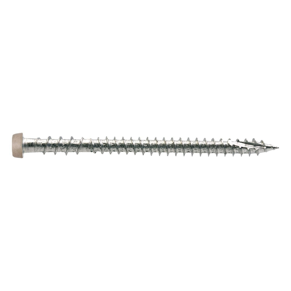 Simpson Strong-Tie DCU234P316GR01 Deck-Drive DCU COMPOSITE Screw, #10 x 2-3/4-in. T20, Type 316, Gray 01, 350-Pack