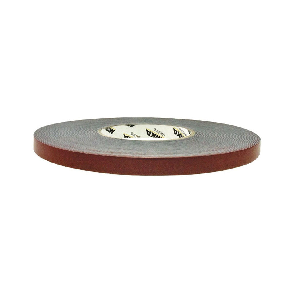 Mirka 0.47-in. x 59-ft. Gray Double-Sided Acrylic Foam Tape for Internal and External Mounting (9190320002)