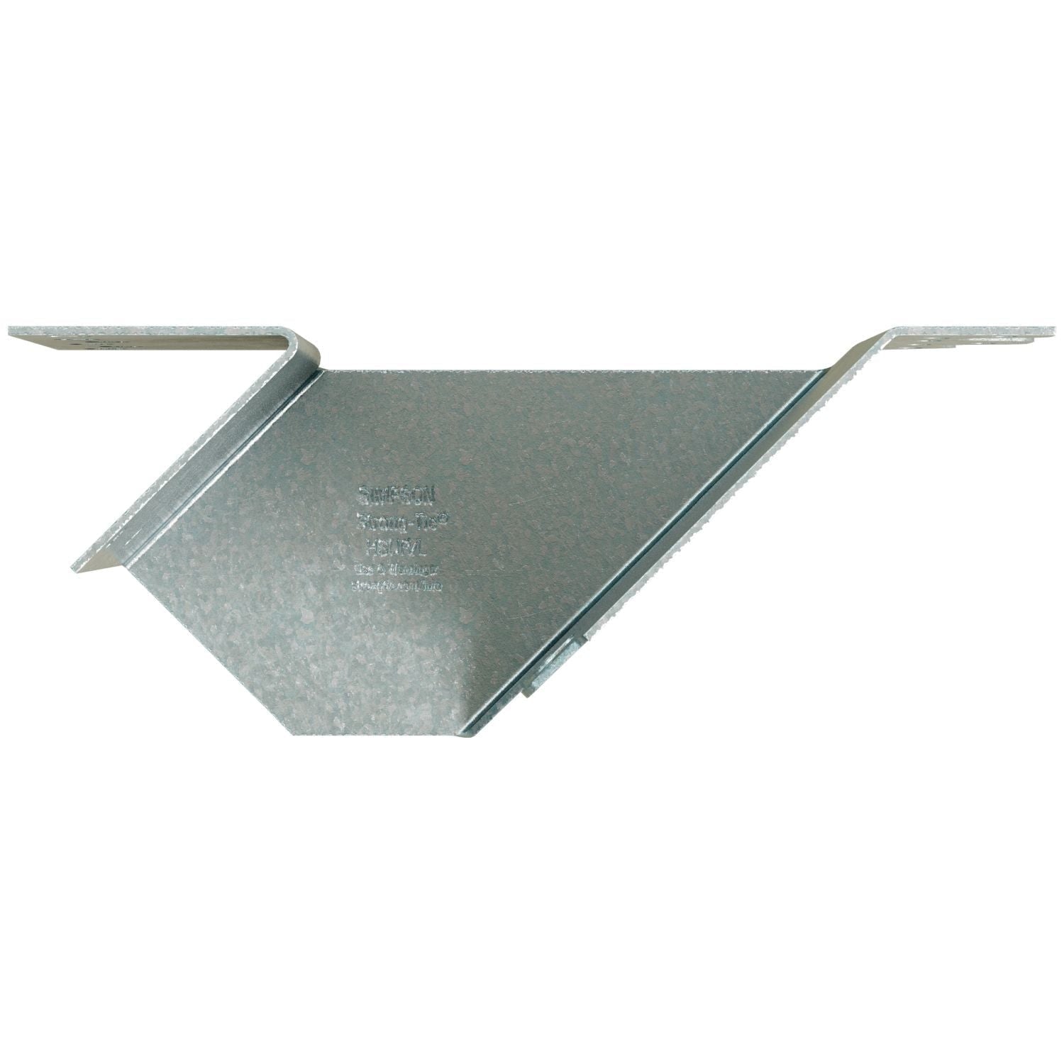 Simpson Strong-Tie HSUL26-2 HSUL Galvanized Joist Hanger for Double 2x6, Skewed Left