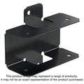 Simpson Strong-Tie APRTR Outdoor Accents ZMAX, Black Powder-Coated Rigid Tie Rail Connector for 2x Joist/Post