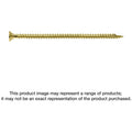 Simpson Strong-Tie SDCF22700 Strong-Drive SDCF TIMBER-CF Screw, 0.315-in. x 7-in. T40, Yellow Zinc, 250-Pack