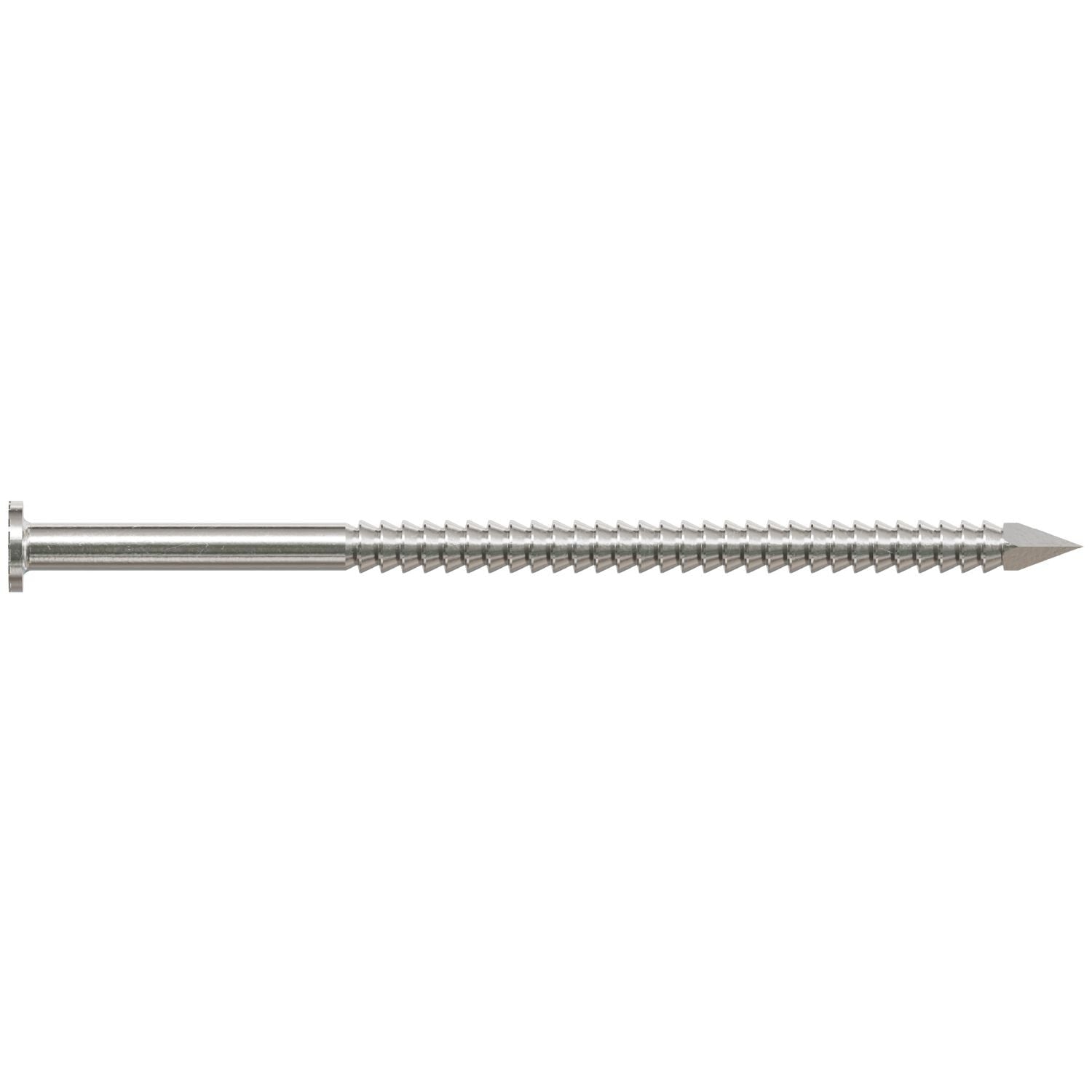 Simpson Strong-Tie S8CRD1 Cedar and Redwood Decking Nail, 2-1/2-in. x .113-in. Type 304 Stainless Steel, 1-lb.
