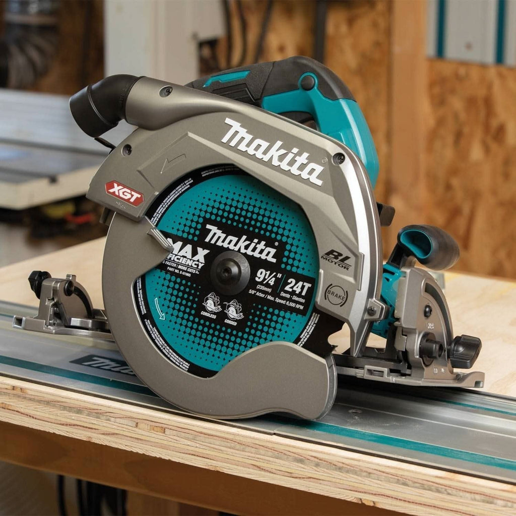 Makita GSH04Z 40V max XGT Brushless Cordless 10-1/4" Circular Saw with Guide Rail Compatible Base, AWS Capable, Tool Only