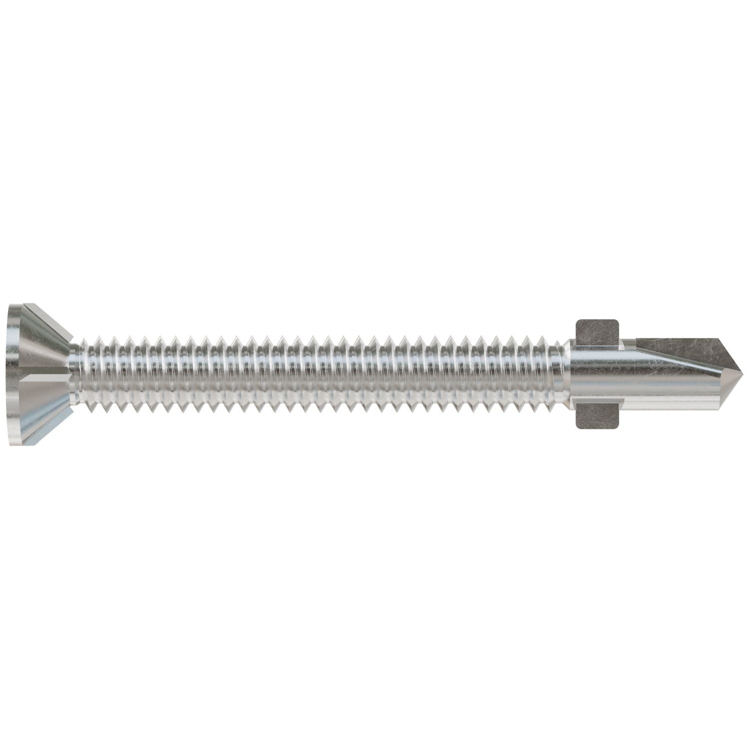 Simpson Strong-Tie F12C250FDB Self-Drilling Flat-Head Screw with Wings, #12 x 2-1/2-in. #3 Square Type 410, 1800-Pack