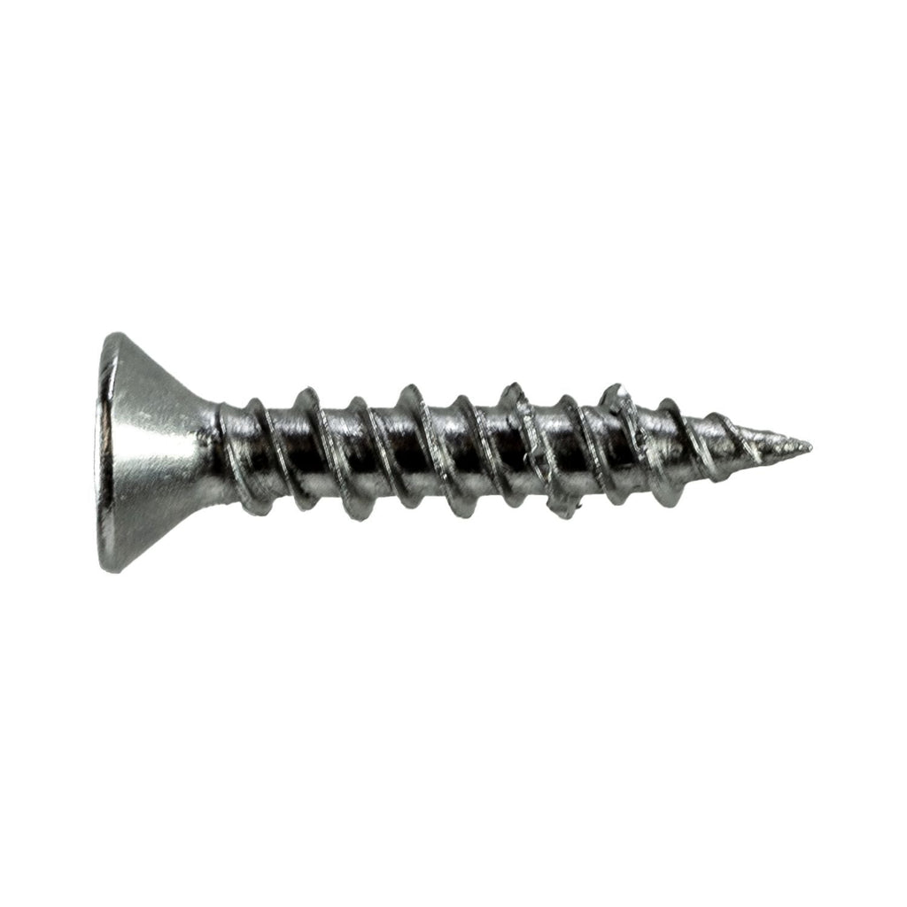 Simpson Strong-Tie T06J075FXM Marine Screw, Flat Head, #6 x 3/4-in. #2 Phillips Drive, Type 316, 1000-Pack
