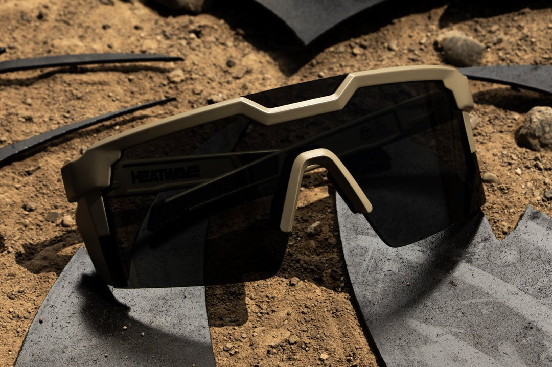 Heat Wave Future Tech Desert Tan Frame Z87+ Sunglasses