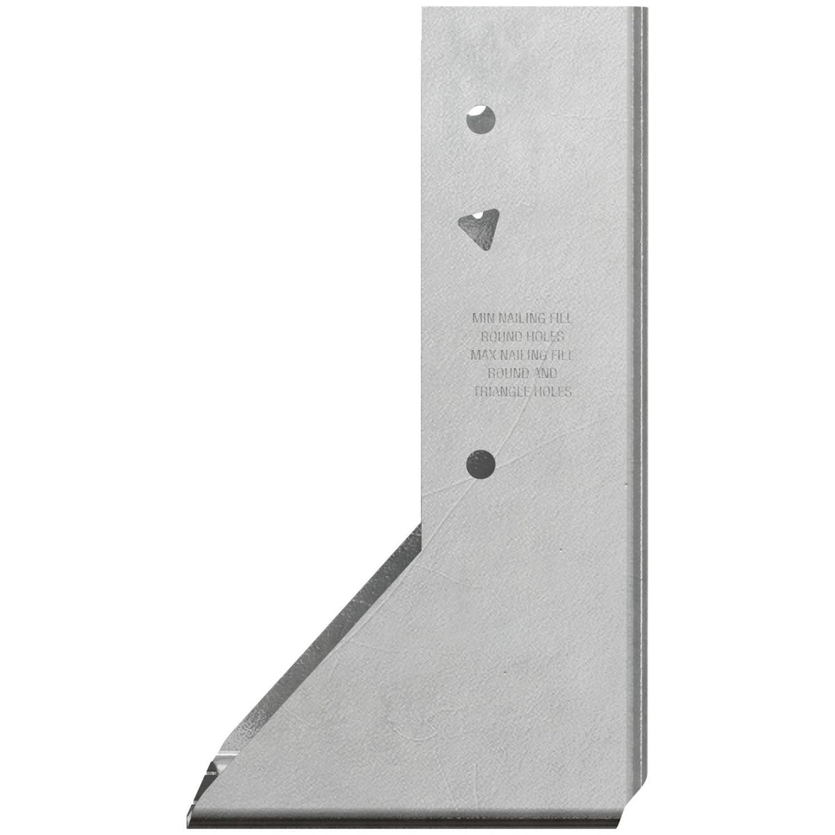 Simpson Strong-Tie HUC46SS HUC Stainless-Steel Face-Mount Concealed-Flange Joist Hanger for 4x6