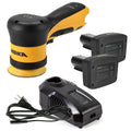 Mirka AROS-B 350 12 V 3-in. 5 mm Cordless Random Orbital Sander 5.0Ah Kit with 2 Batteries and Charger (MUS-AROS350)