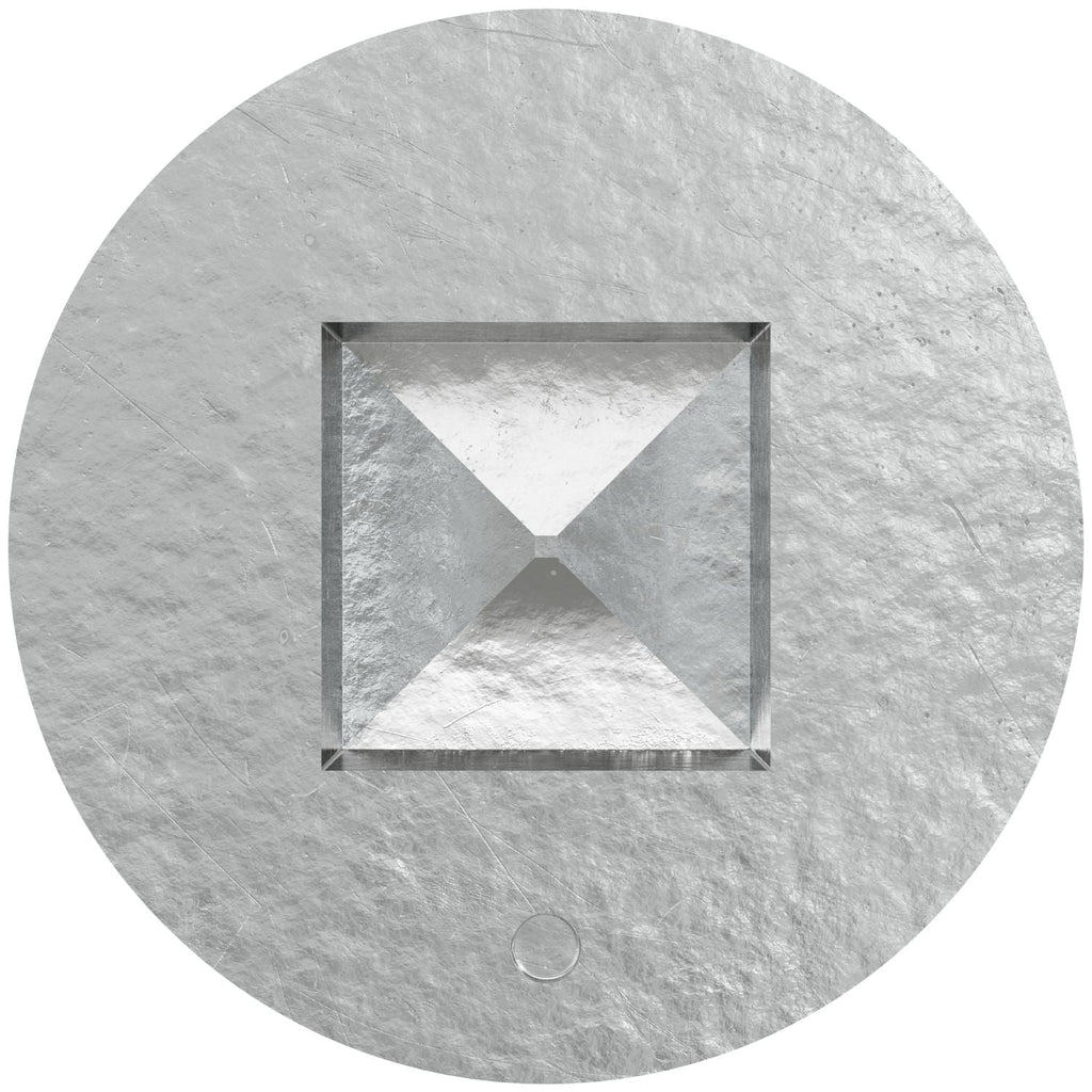 Simpson Strong-Tie T07225FB1 Trim-Head Screw, Square Drive, #7 x 2-1/4-in. #1 SQ, Type 316, 1-lb.