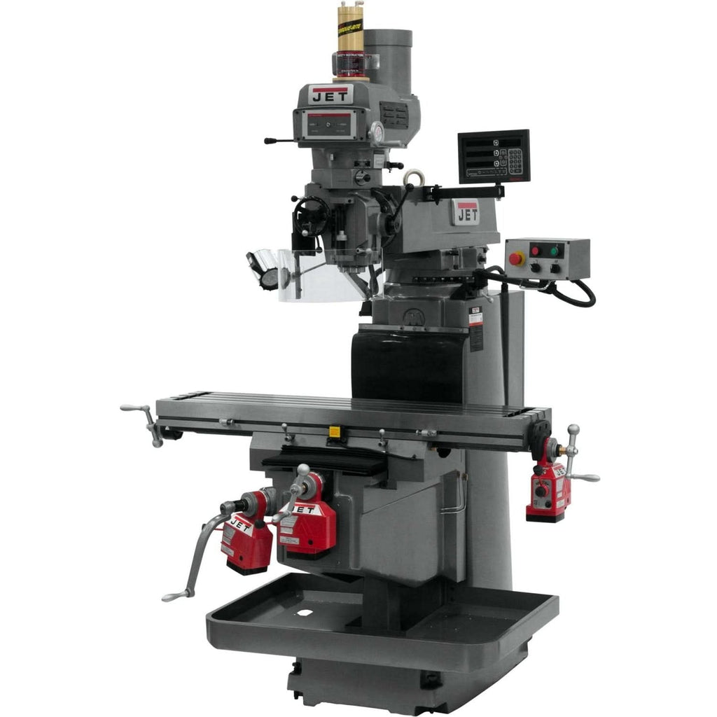 Jet Tools 698072 JTM-1254VS DP700 DRO X,Y,Z PFD, APDB