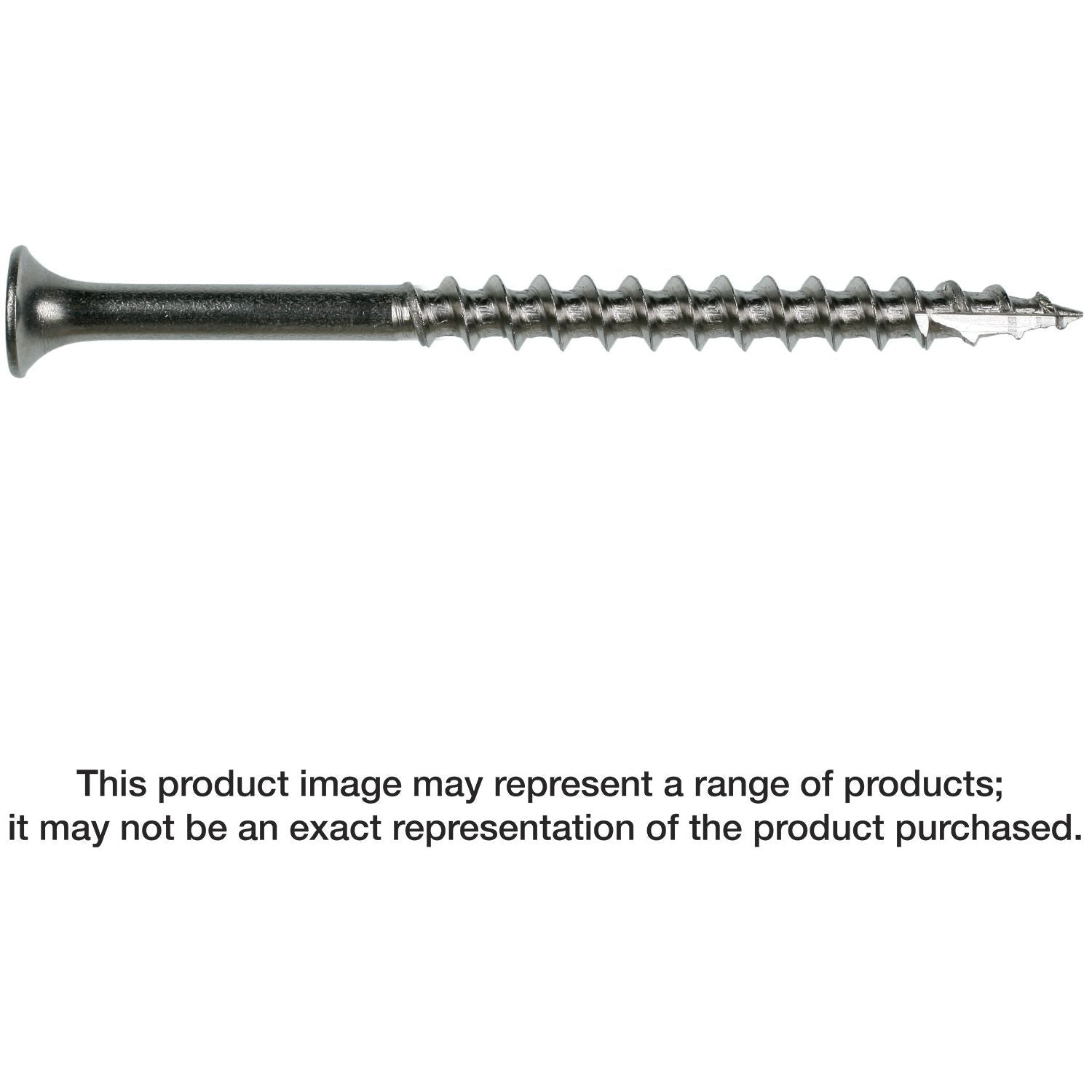 Simpson Strong-Tie T10300DT5 Bugle-Head Wood Screw, 6-Lobe Drive, #10 x 3-in. T25, Type 316, 5-lb.