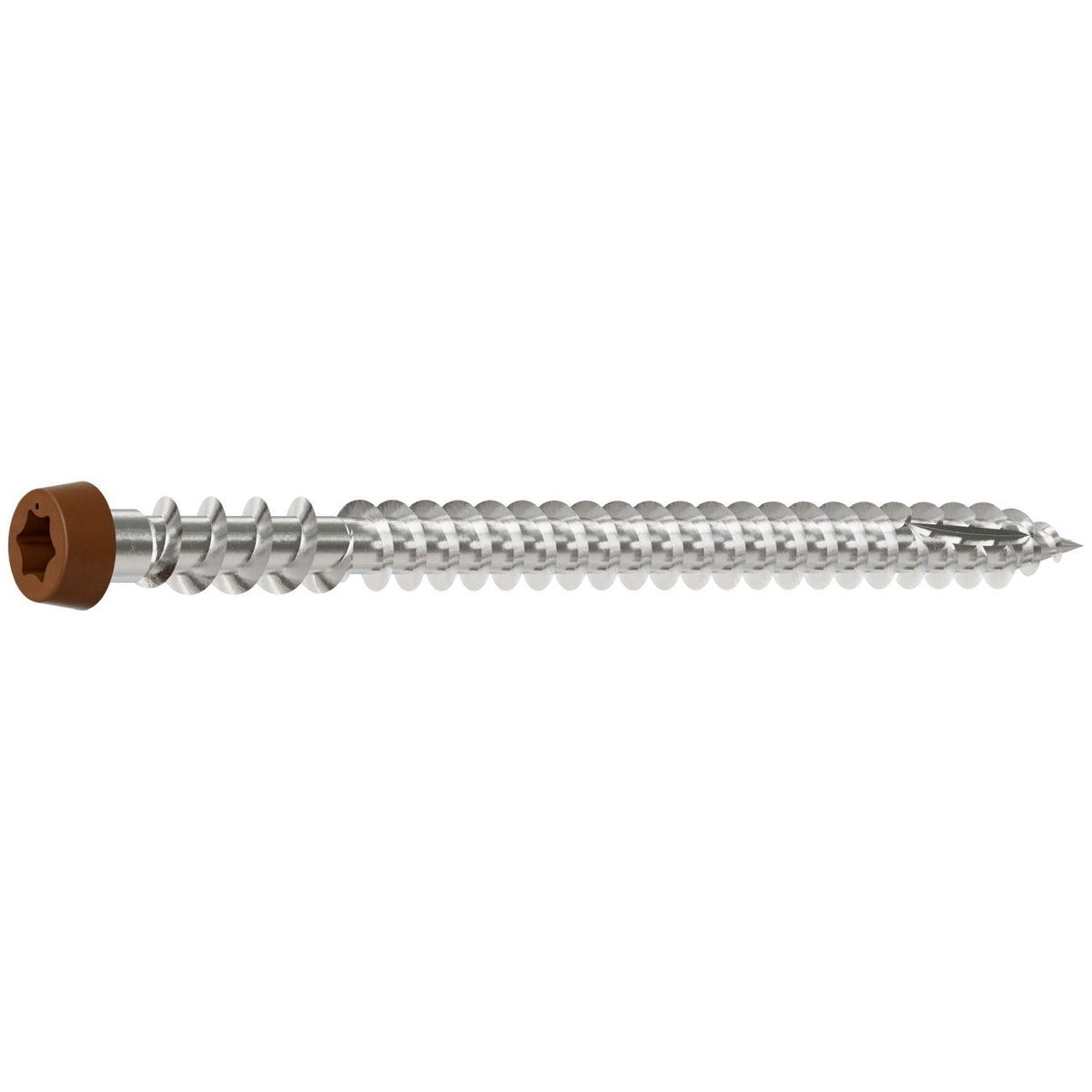 Simpson Strong-Tie DCU234C316RD Deck-Drive DCU COMPOSITE Screw, #10 x 2-3/4-in. T20, Type 316, Red, 70-Pack