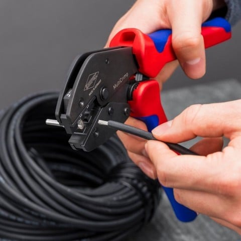 Knipex 9-1/4-in. MultiCrimp PV Crimping Pliers (97 33 03)