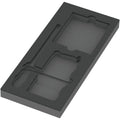 Wera 9850 Foam Insert Kraftform Kompakt And Tool-Check Plus Set 1, Empty, 172x30x392-mm.