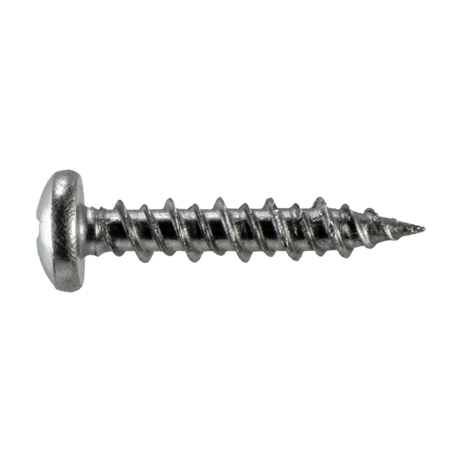 Simpson Strong-Tie T06J075PX-RP25 Marine Screw, Pan Head, #6 x 3/4-in. #2 Phillips Drive, Type 316, 25-Pack
