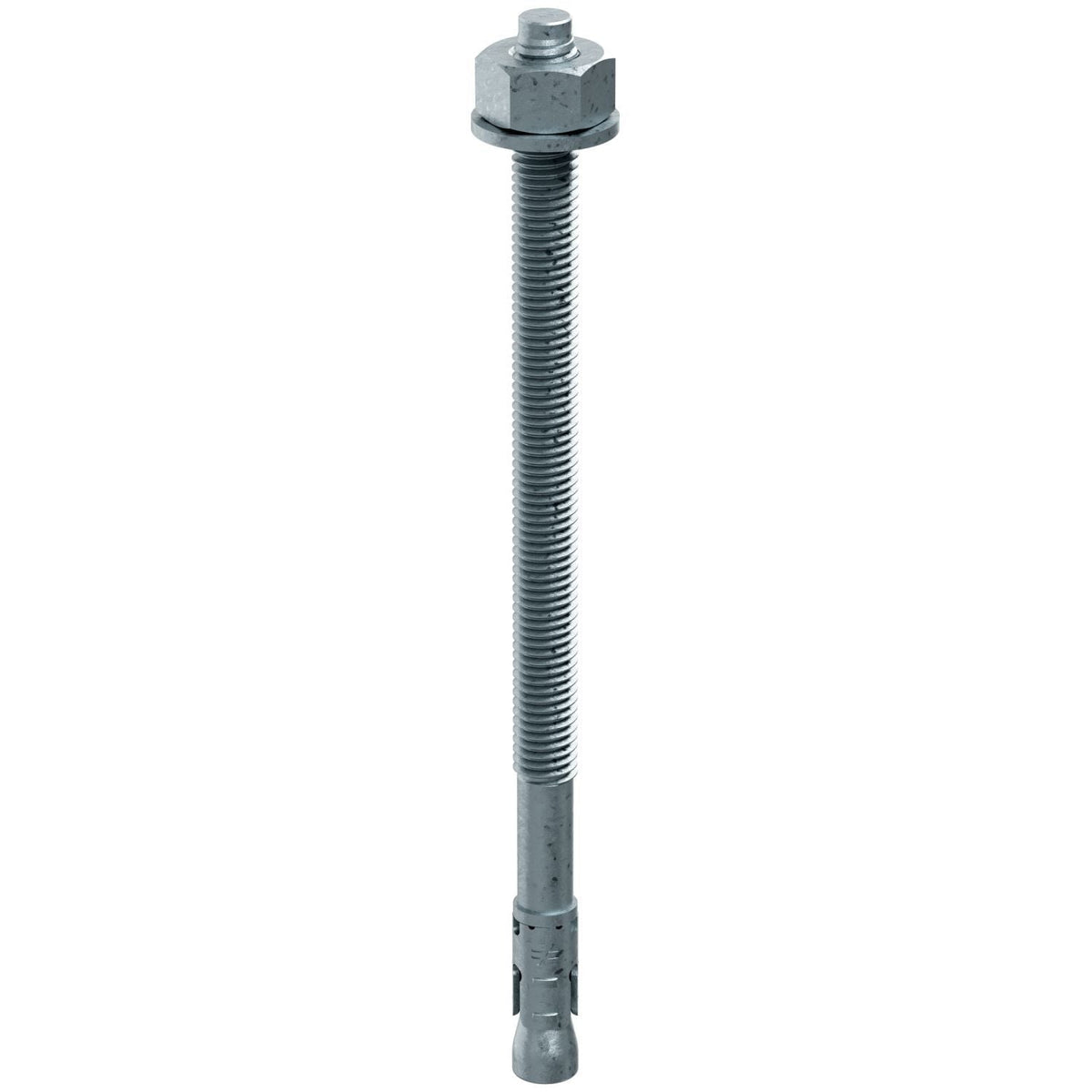 Simpson Strong-Tie STB2-50812MGF20 Strong-Bolt 2, 1/2-in. x 8-1/2-in. Mechanically Galvanized Wedge Anchor, Fully Assembled, 20-Pack