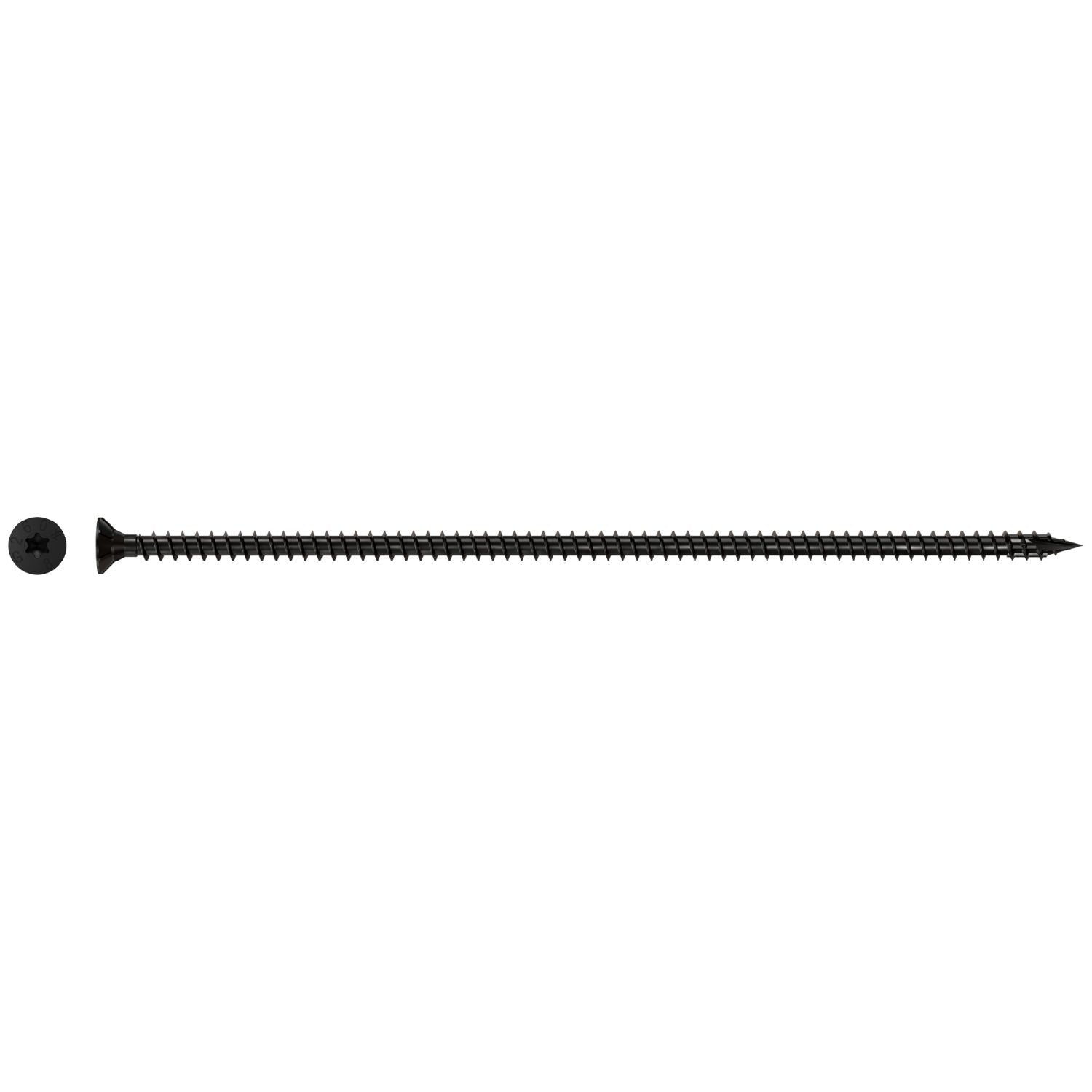 Simpson Strong-Tie SDCF8X260-R50 Strong-Drive SDCF TIMBER-CF Screw, 0.315-in. x 10-1/4-in. T40, E-Coat, 50-Pack