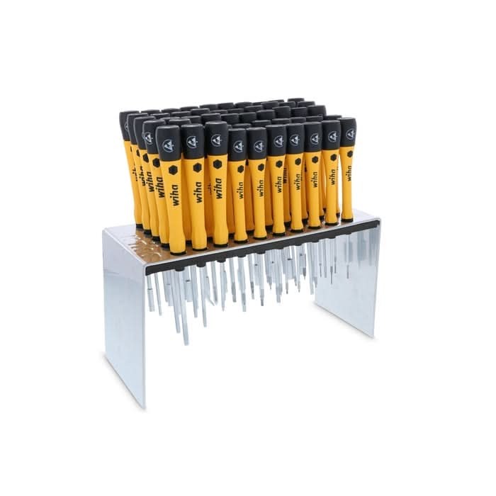 Wiha 92093 50-Piece Master Technician's ESD Safe PicoFinish Precision Screwdriver Bench Top Set