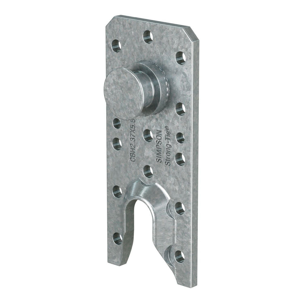 Simpson Strong-Tie CBH2.37X5.5-R10 CBH 2-3/8-in. x 5-1/2-in. Joist to Beam or Column Concealed Hanger, 10-Pack