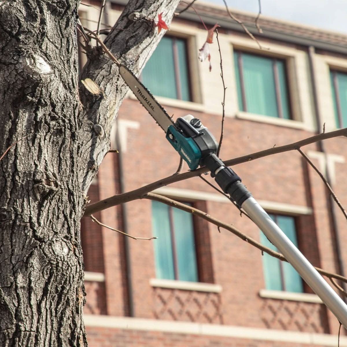 Makita XAU02ZB 36V (18V X2) LXT Brushless 10" Telescoping Pole Saw, 13' Length, Tool Only