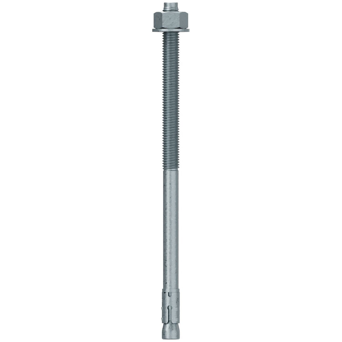 Simpson Strong-Tie STB2-62120MGF10 Strong-Bolt 2, 5/8-in. x 12-in. Mechanically Galvanized Wedge Anchor, Fully Assembled, 10-Pack
