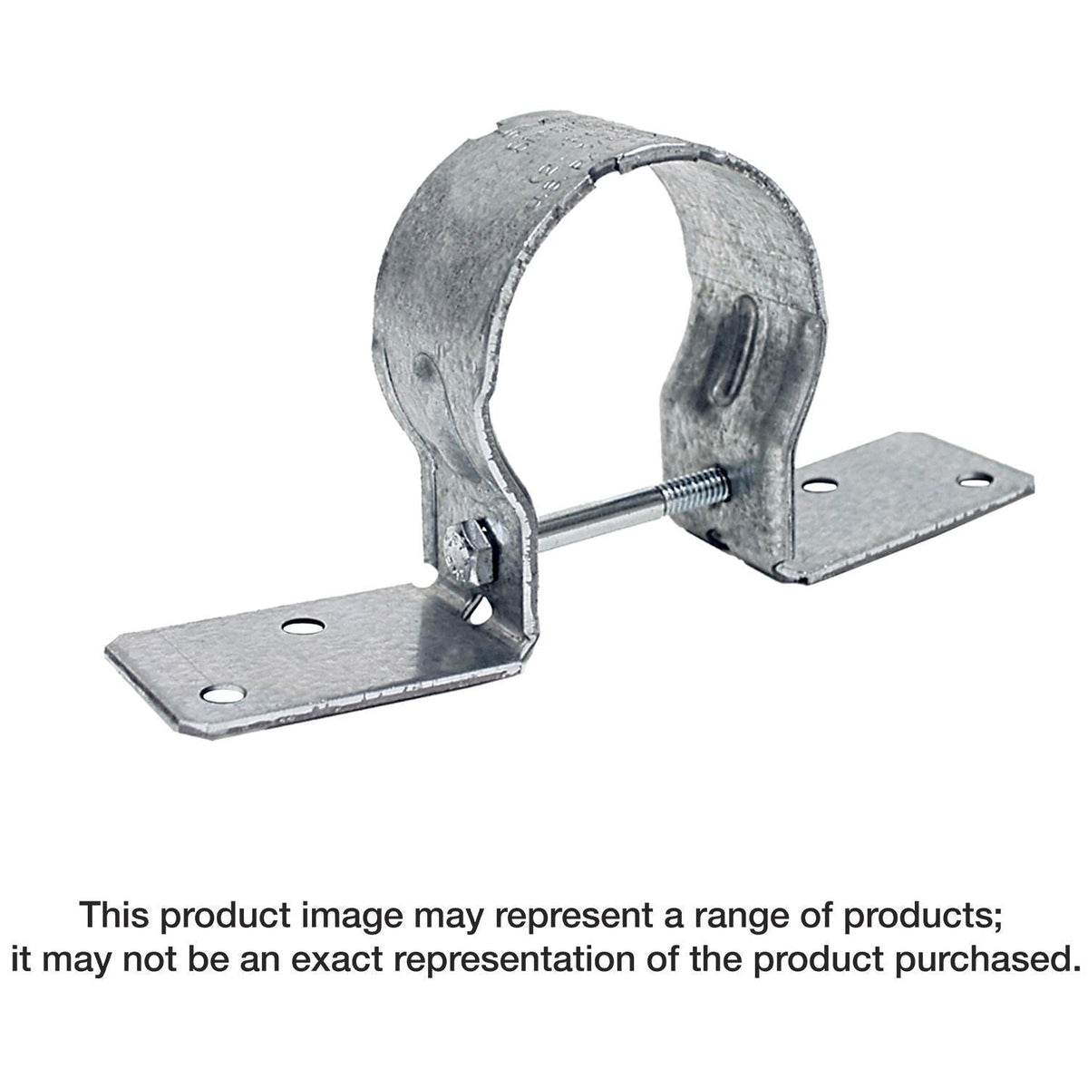 Simpson Strong-Tie PGT2Z-R PGT2 12-Gauge ZMAX Galvanized Pipe Grip Tie for 2-in. Pipe